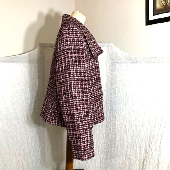 Talbots Reddish Tweed Jacket Size XL - Picture 2 of 8